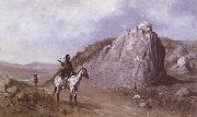 Frederic Remington The Rock of the Signature china oil painting artist